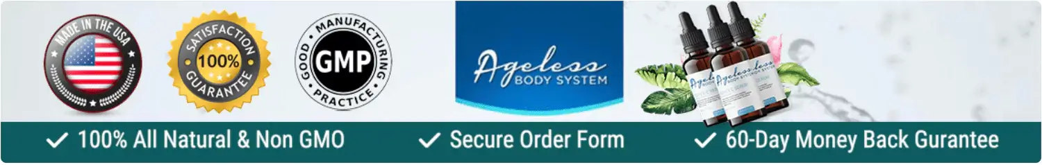 ageless body system banner